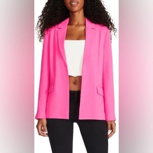 Steve Madden Payton Blazer Hot Pink Revolve